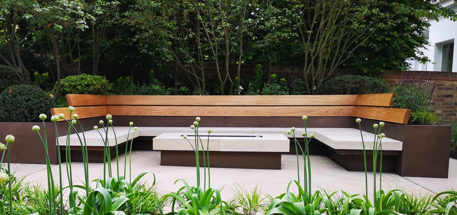 Bespoke garden online bench